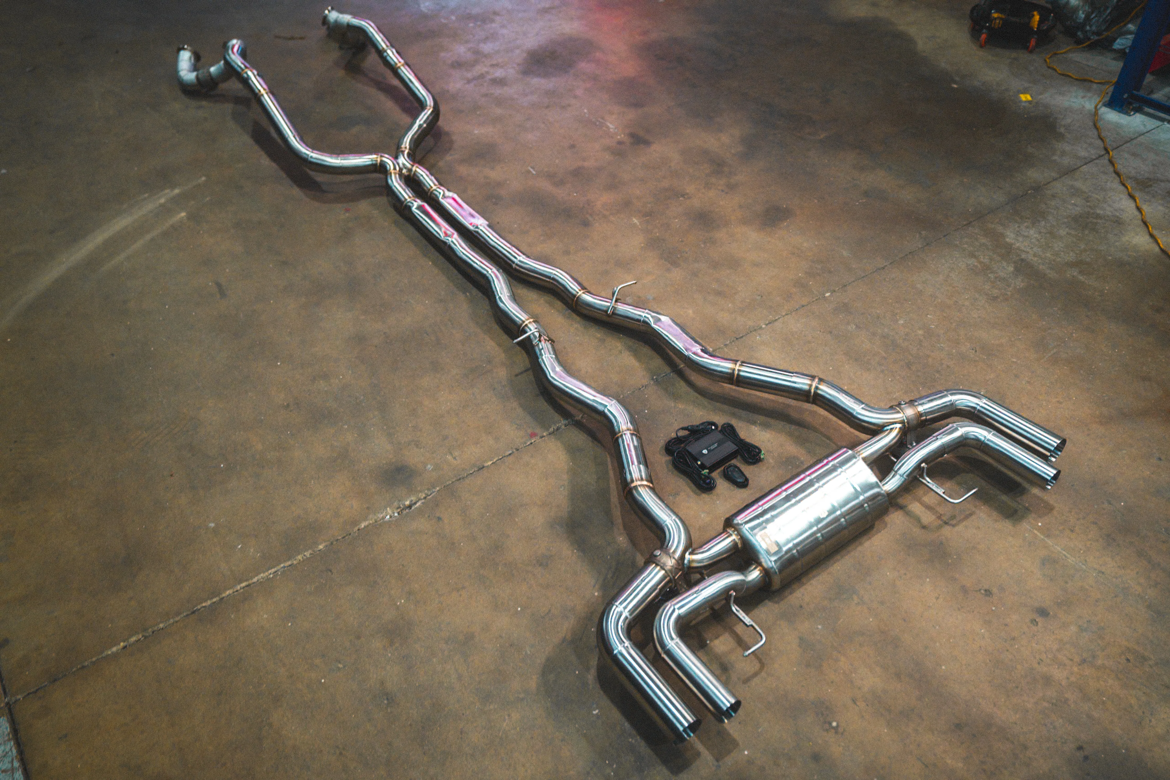 Alpina B8 / BMW G16 M850i Valved Sport Exhaust System - Image 2