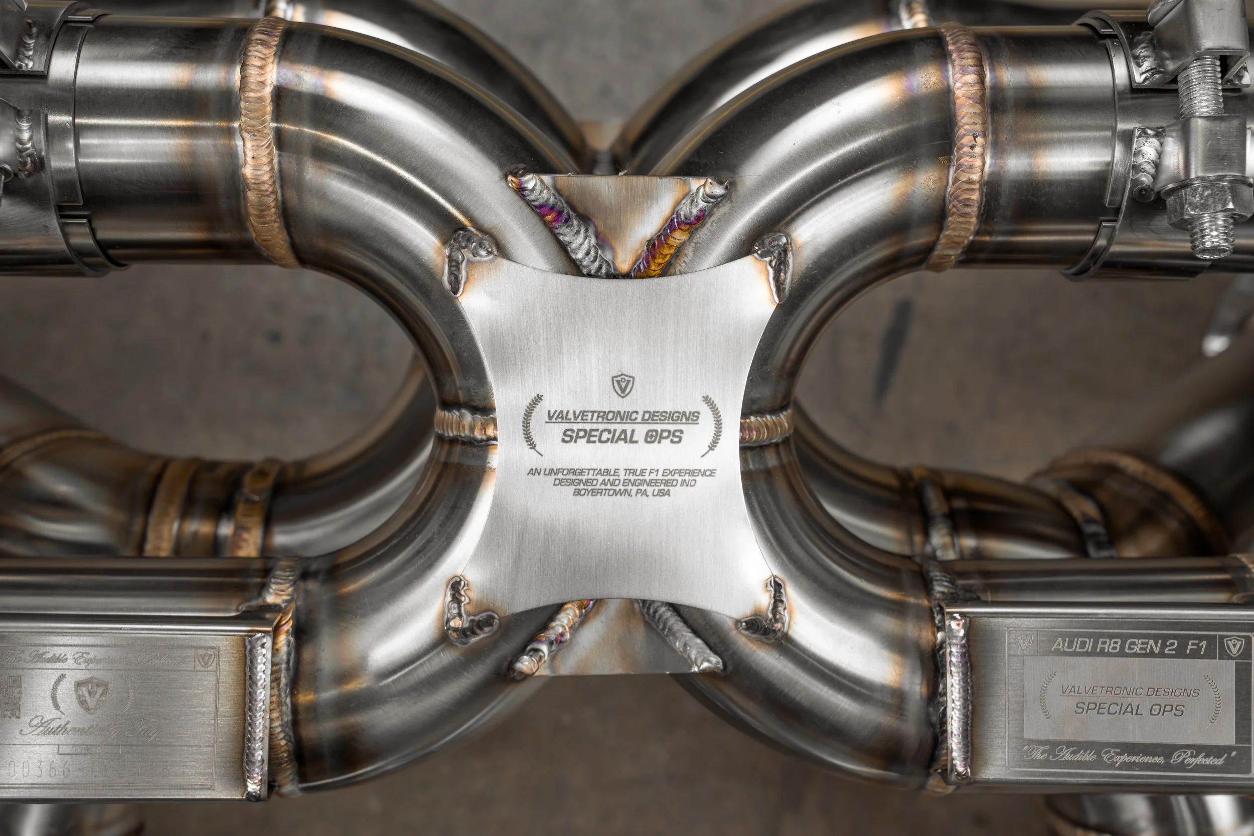 Audi R8 True F1 Exhaust System - Image 4