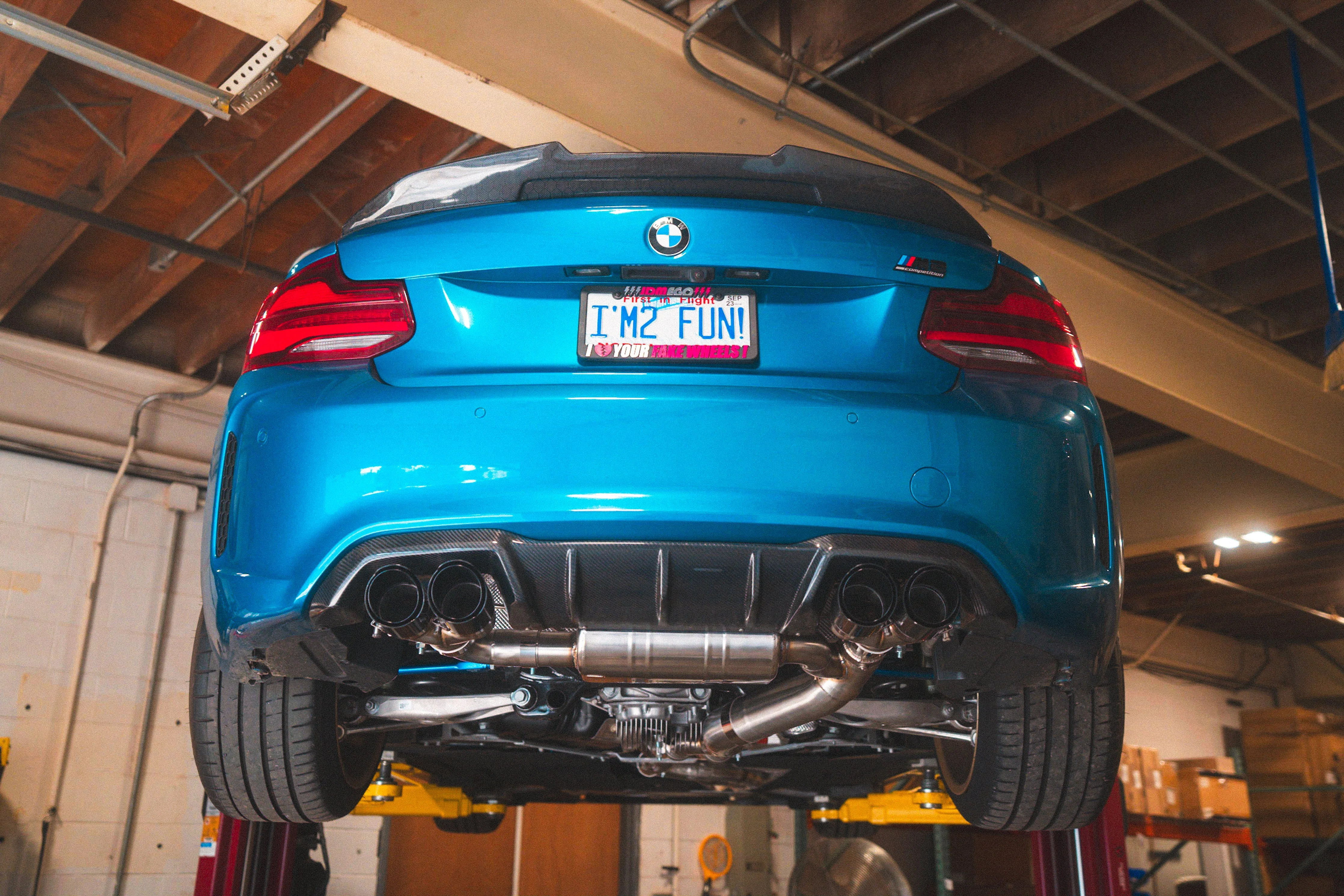 BMW F87 M2 Competition Equal Length Valved Sport Exhaust System - Image 30