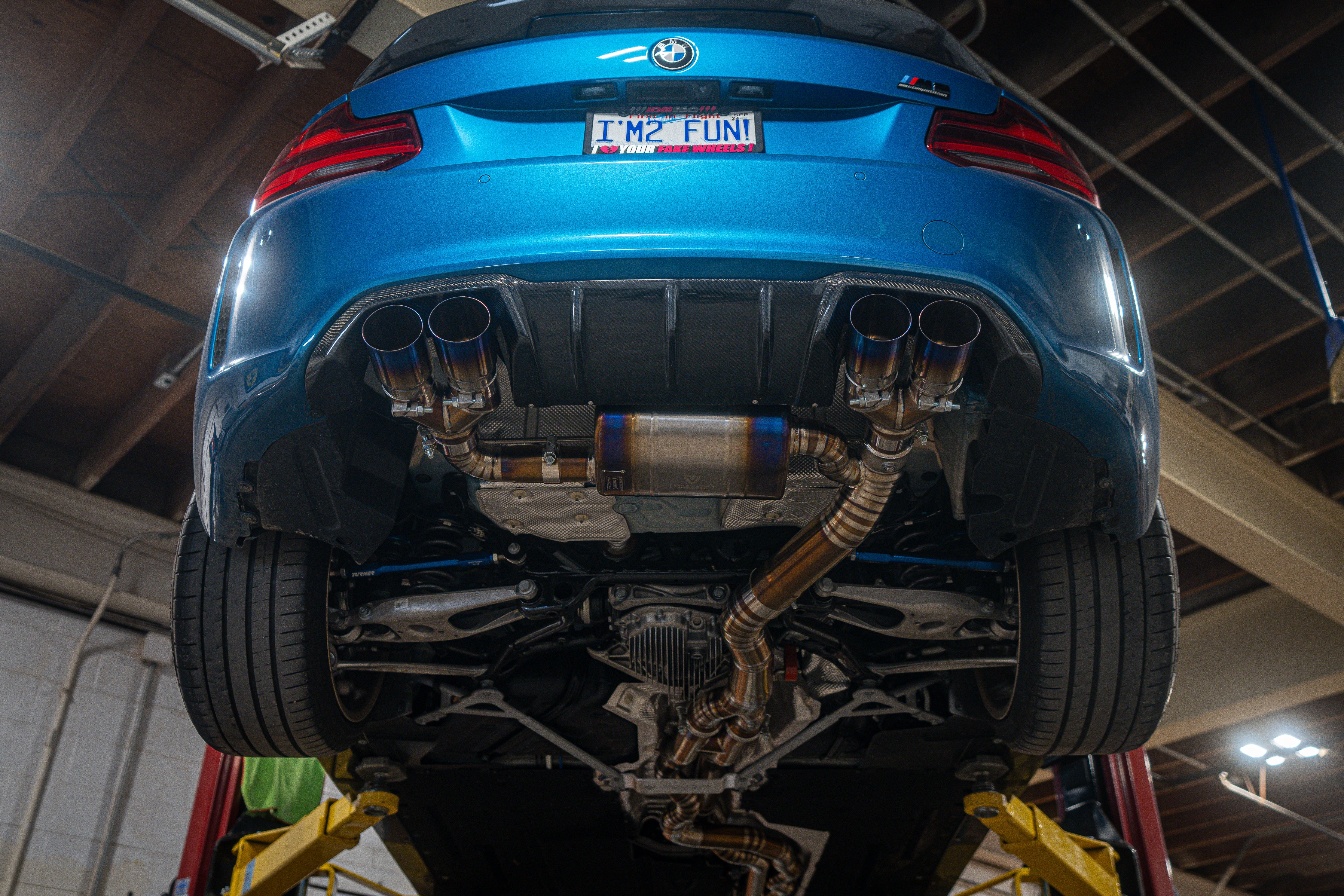 BMW F87 M2 Competition Equal Length Valved Sport Exhaust System - Image 34