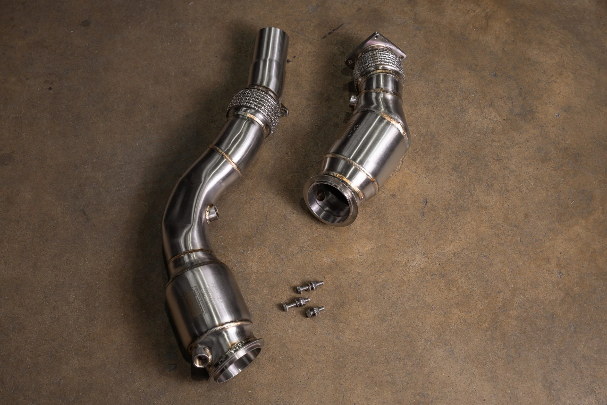 BMW F8X M2C / M3 / M4 400 Cell Catted Downpipes - Image 13