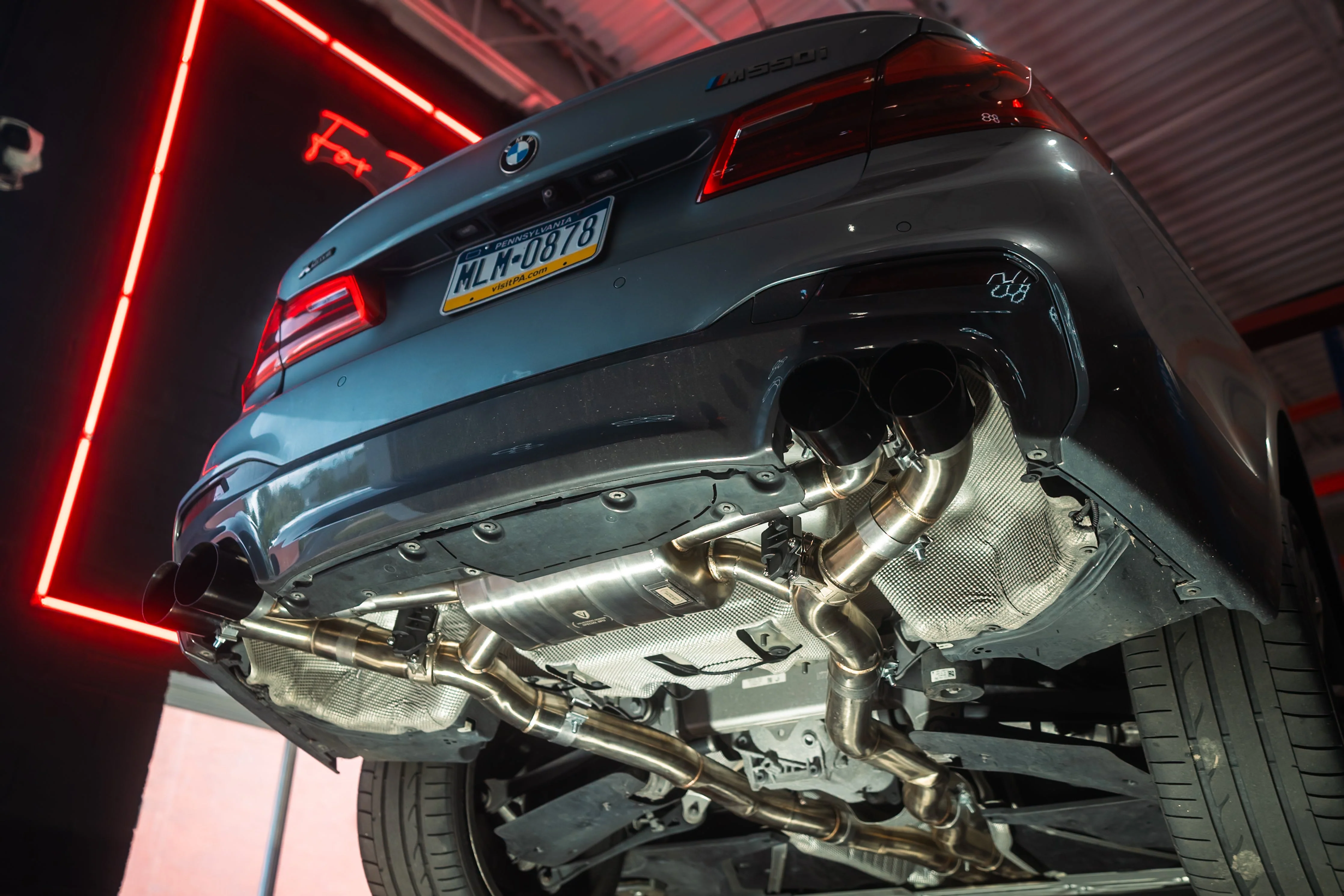 BMW G30 M550I Valved Sport Exhaust System - Image 19