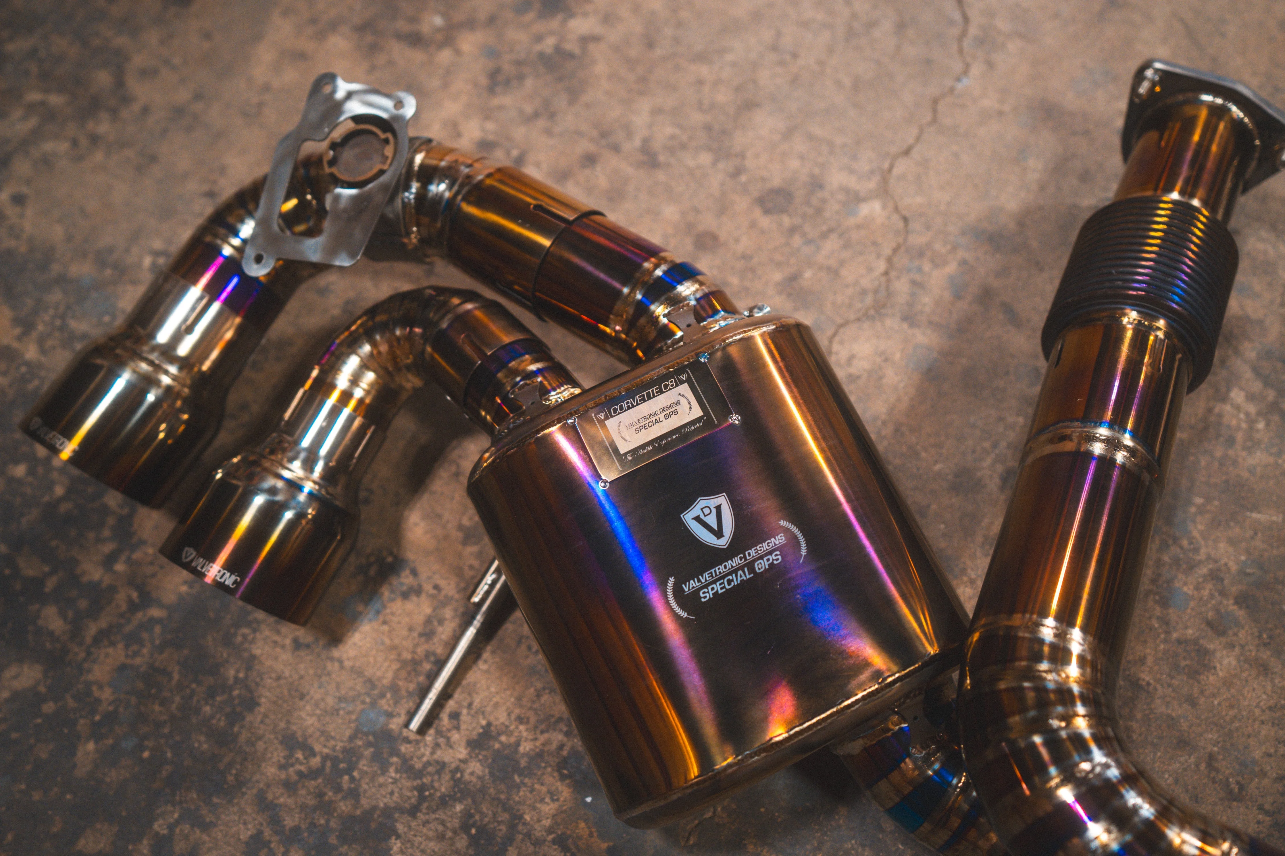 Chevrolet Corvette C8 Valved Sport Exhaust System - Image 13