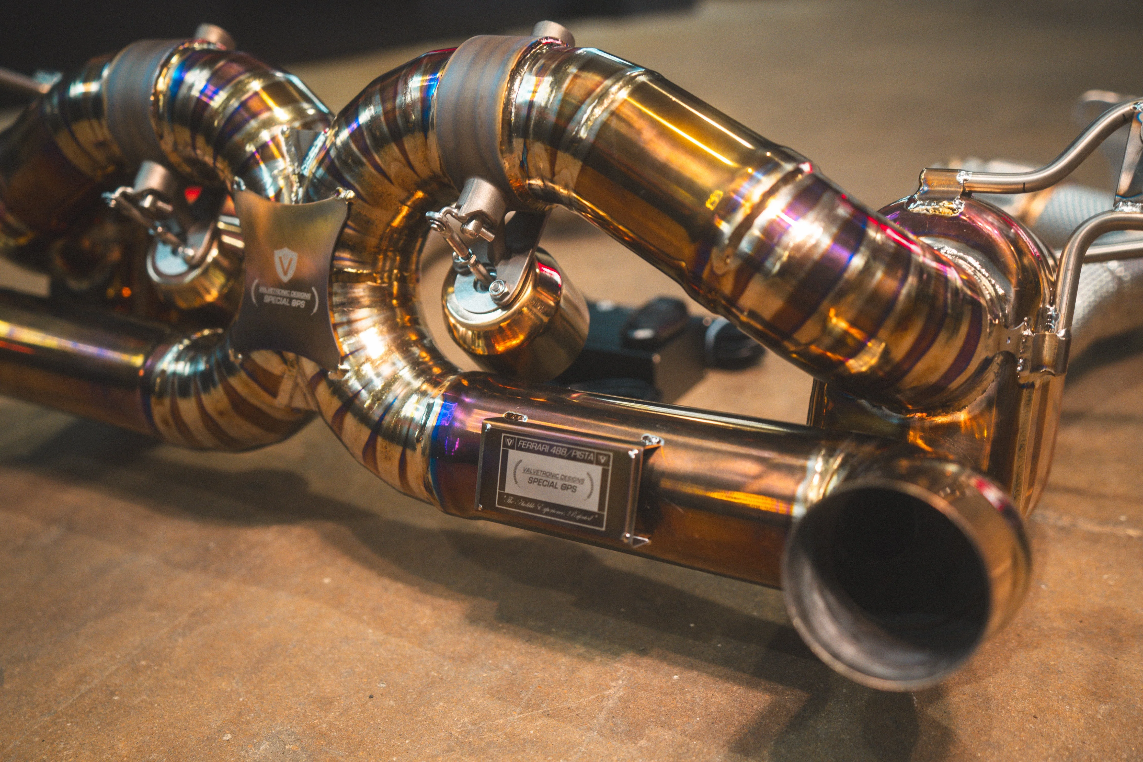 Ferrari 488 GTB Valved Sport Exhaust System - Image 14