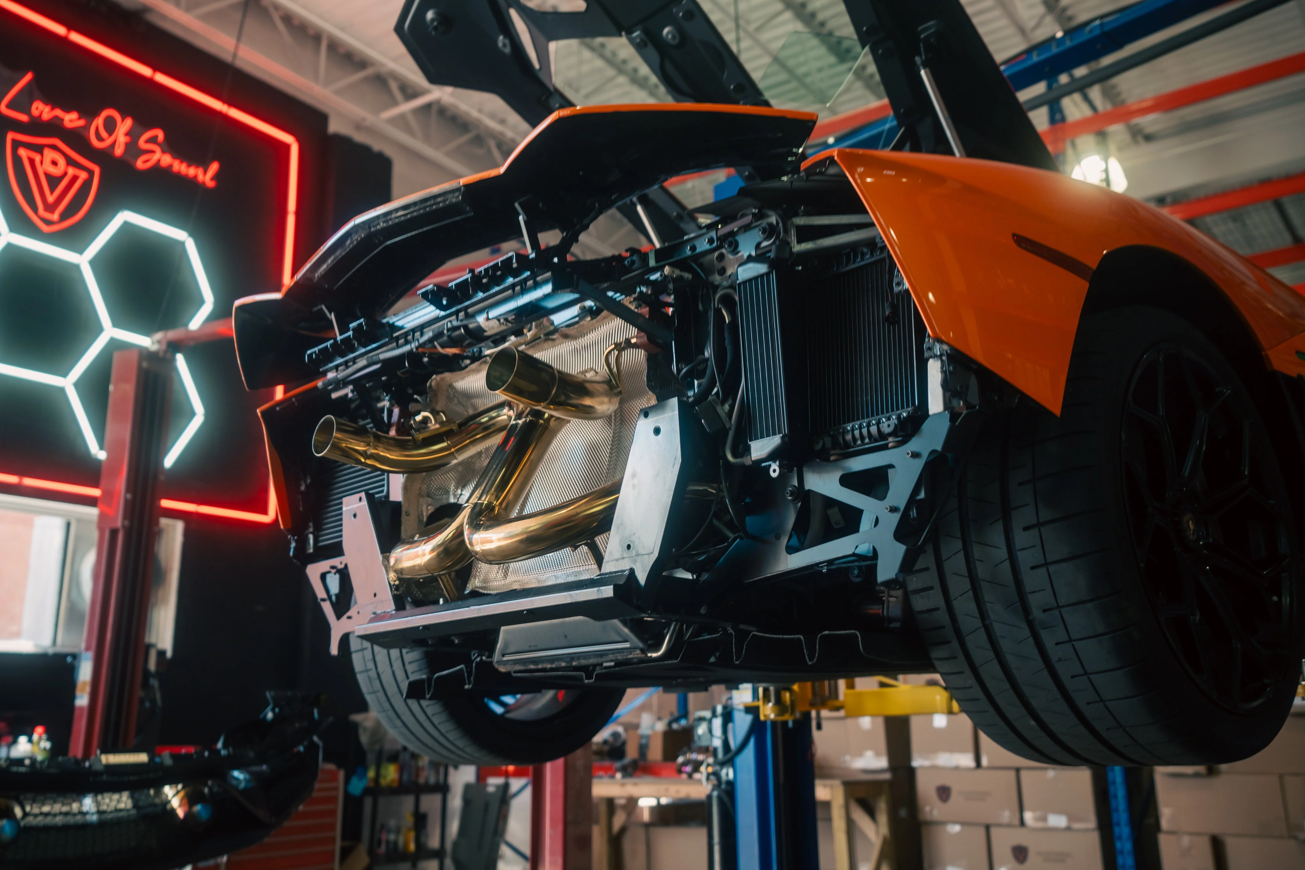 Lamborghini Aventador SVJ/Ultimae Valved Sport Exhaust System - Image 29