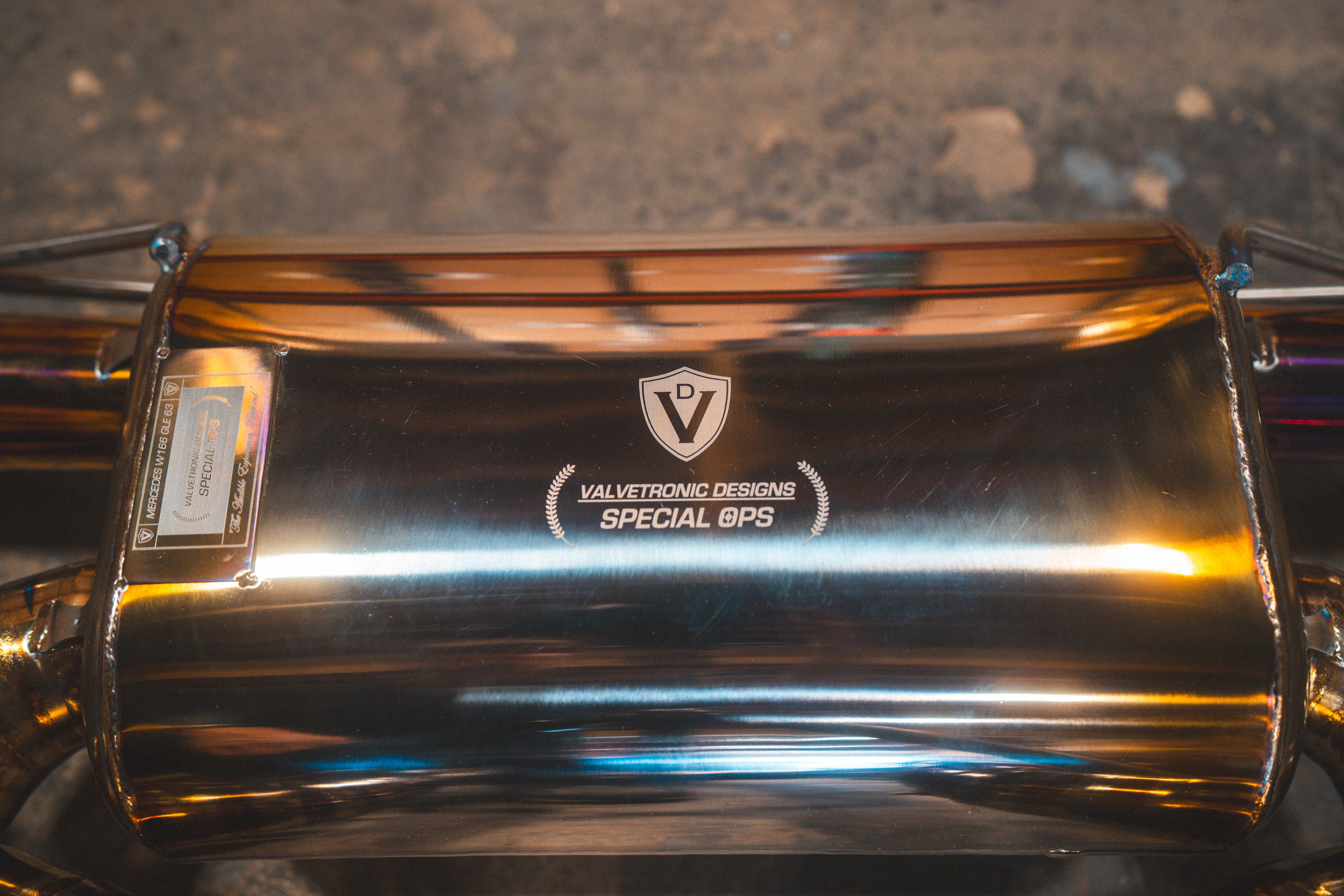 Mercedes AMG GLC 63 / S Valved Sport Exhaust system - Image 10