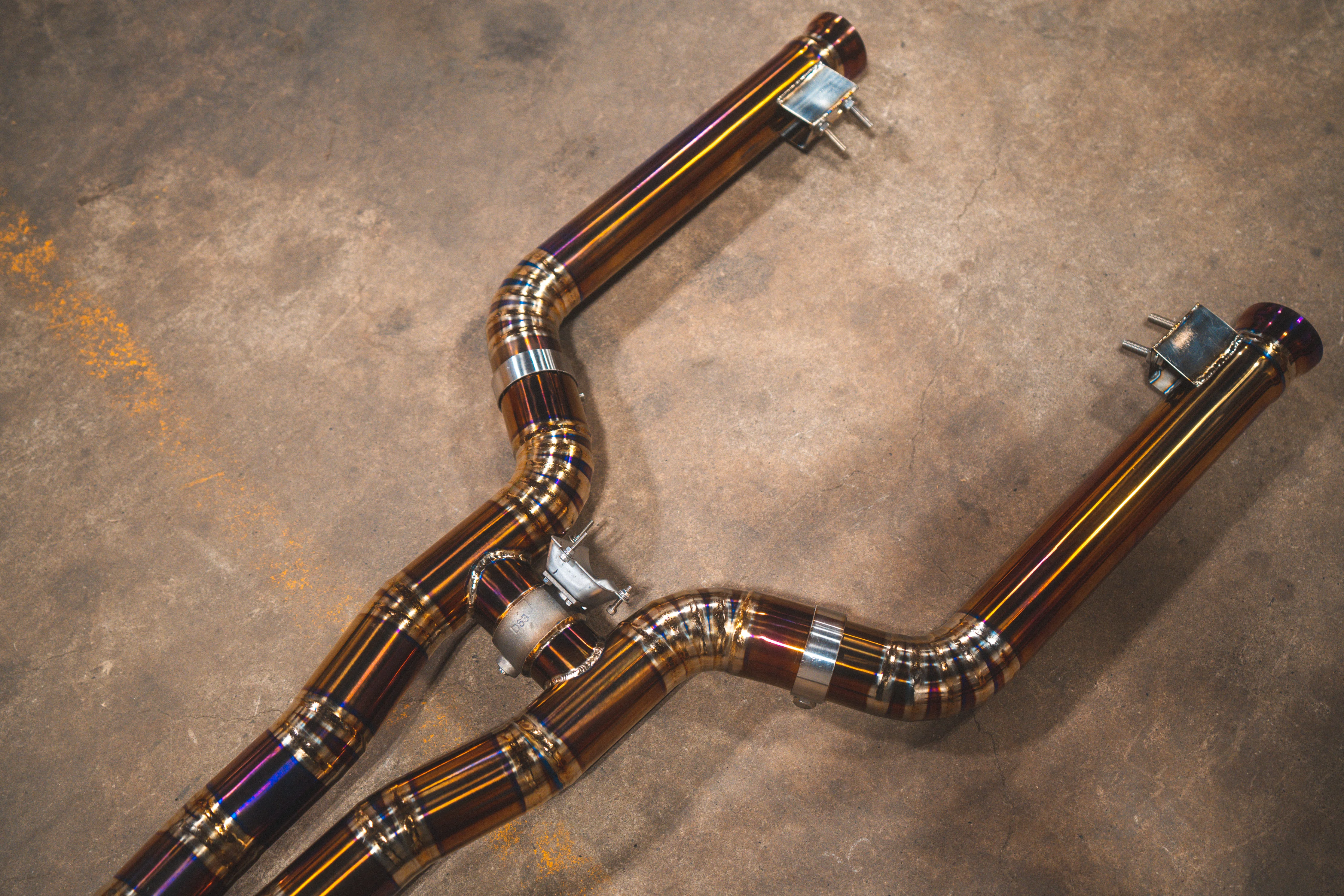 Mercedes W205 C63 / C63s Valved Sport Exhaust System - Image 4