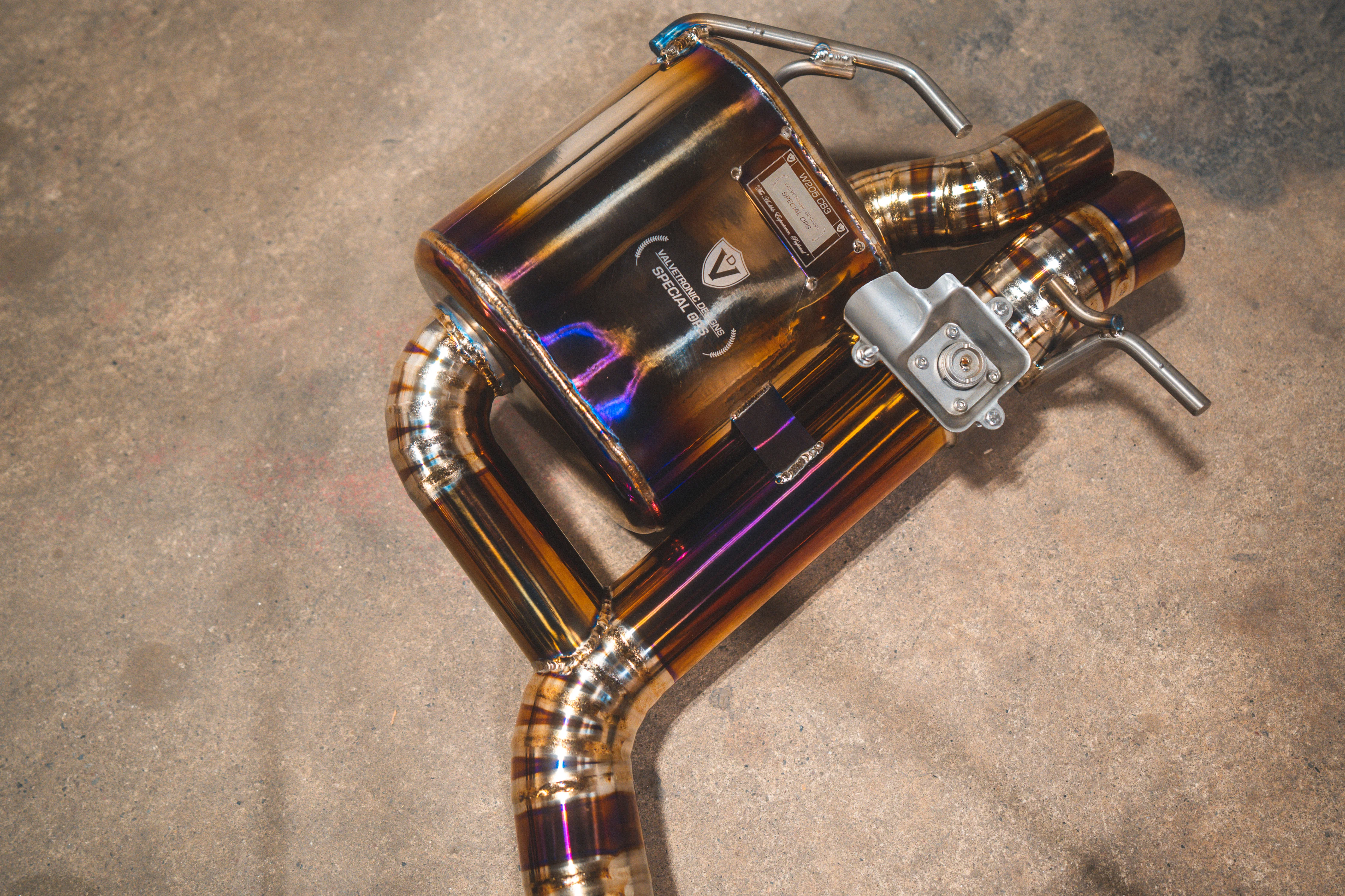 Mercedes W205 C63 / C63s Valved Sport Exhaust System - Image 6