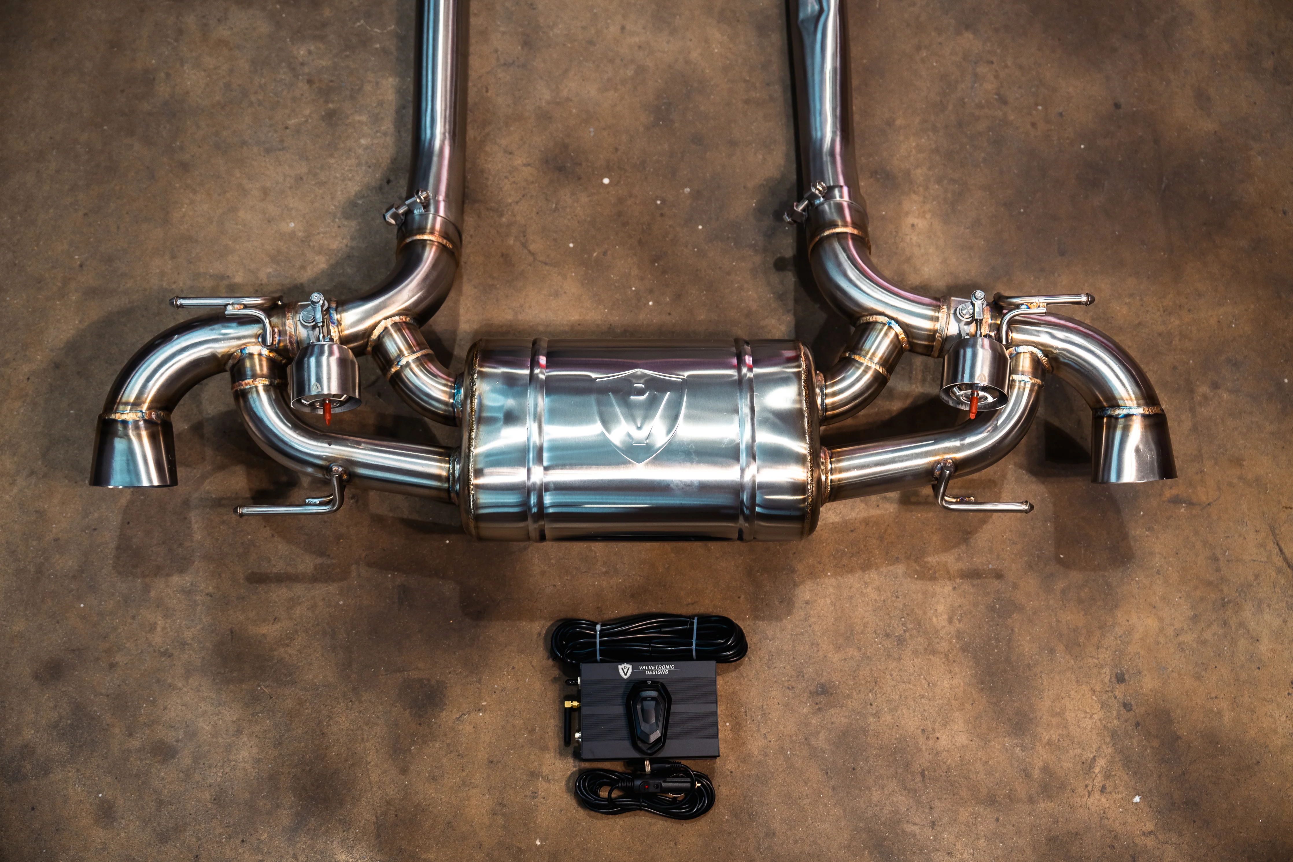 Mercedes SLS AMG Valved Sport Exhaust System - Image 7