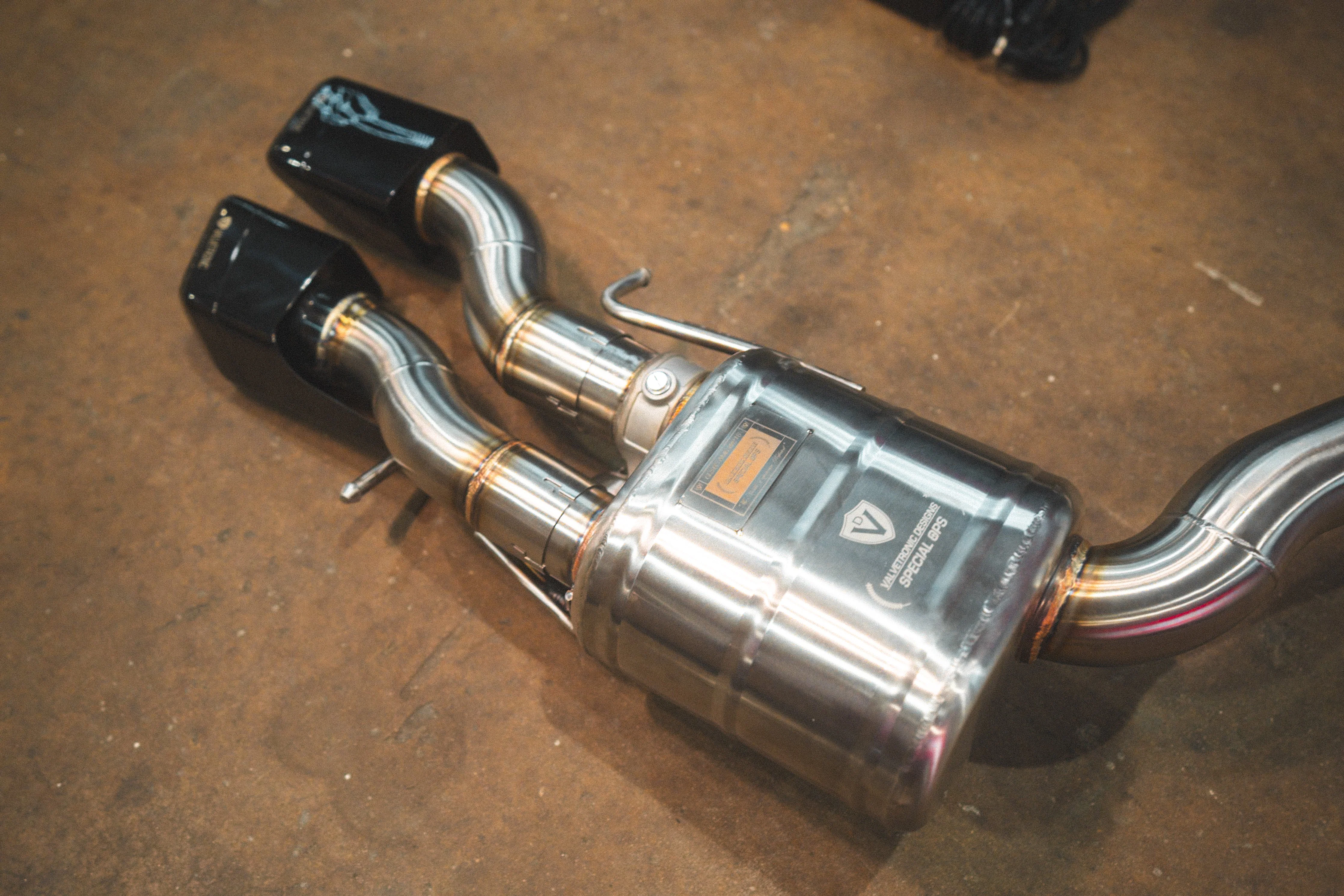 Mercedes W218 CLS63 AMG Valved Sport Exhaust System - Image 4
