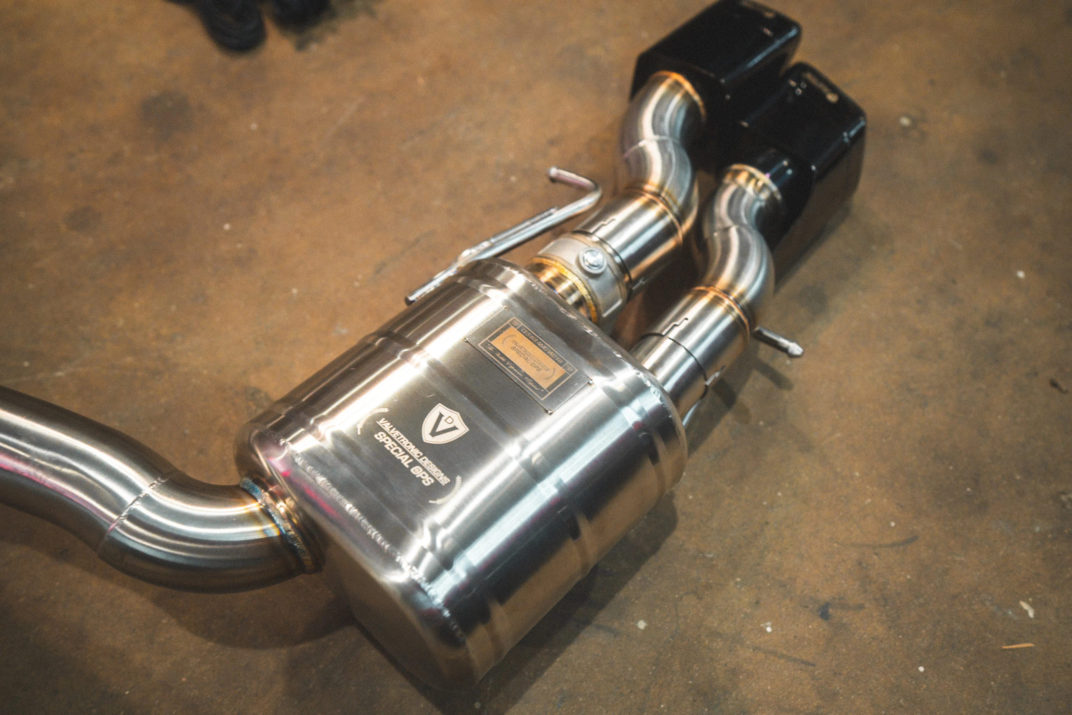 Mercedes W218 CLS63 AMG Valved Sport Exhaust System - Image 6