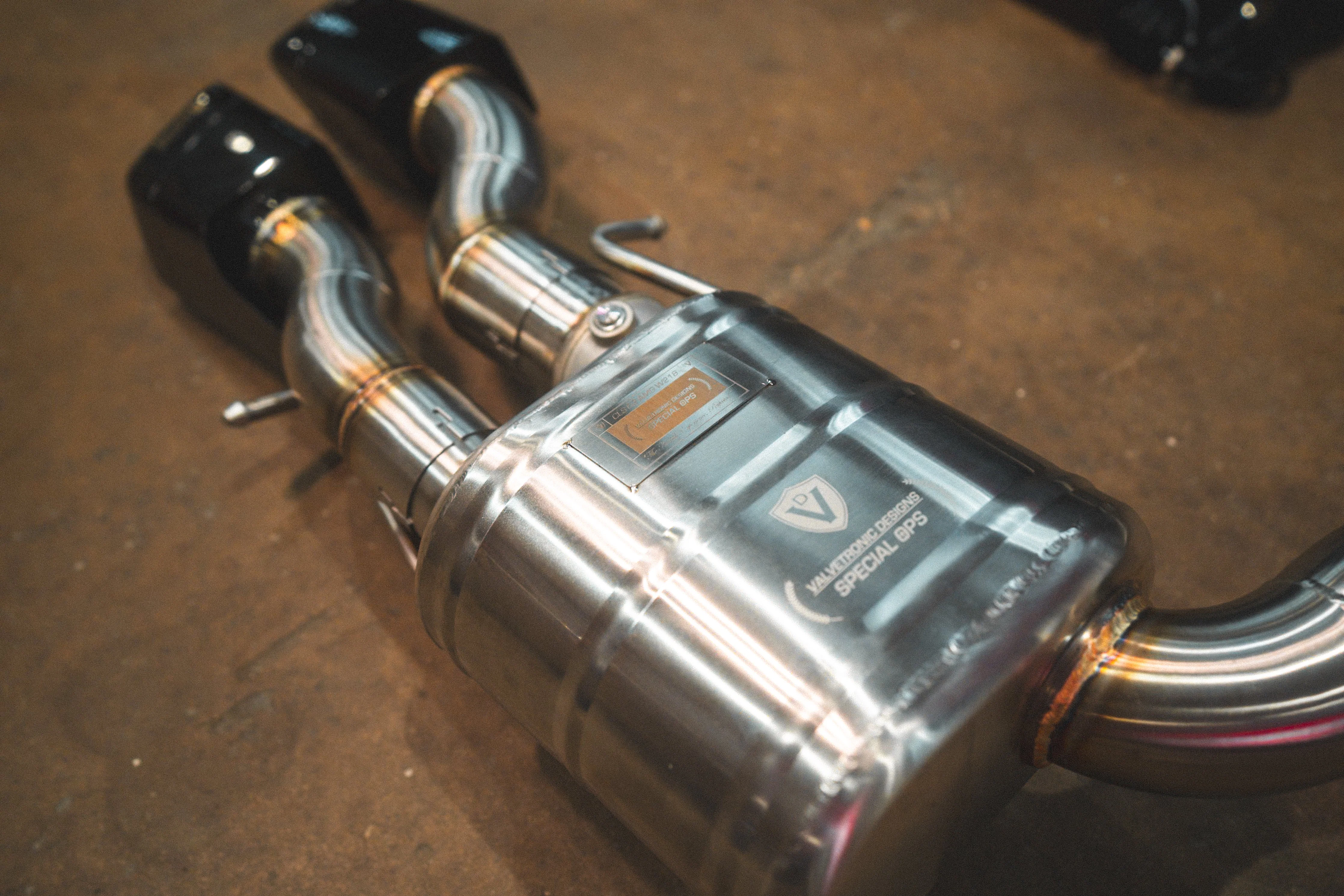 Mercedes W218 CLS63 AMG Valved Sport Exhaust System - Image 9