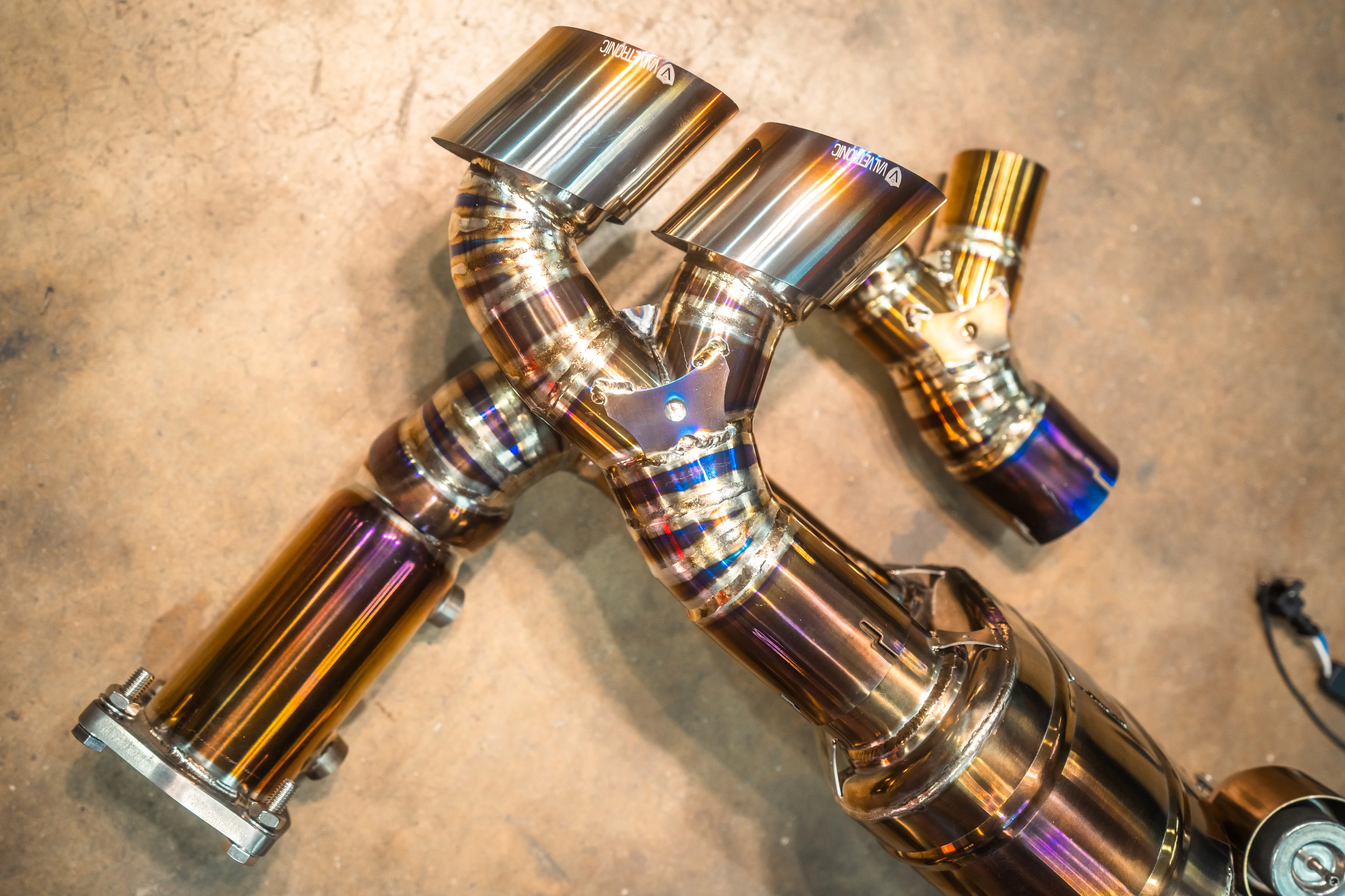 Valvetronic Valved Race Exhaust System for Porsche 911 Turbo 991.1 / 991.2 - Image 10