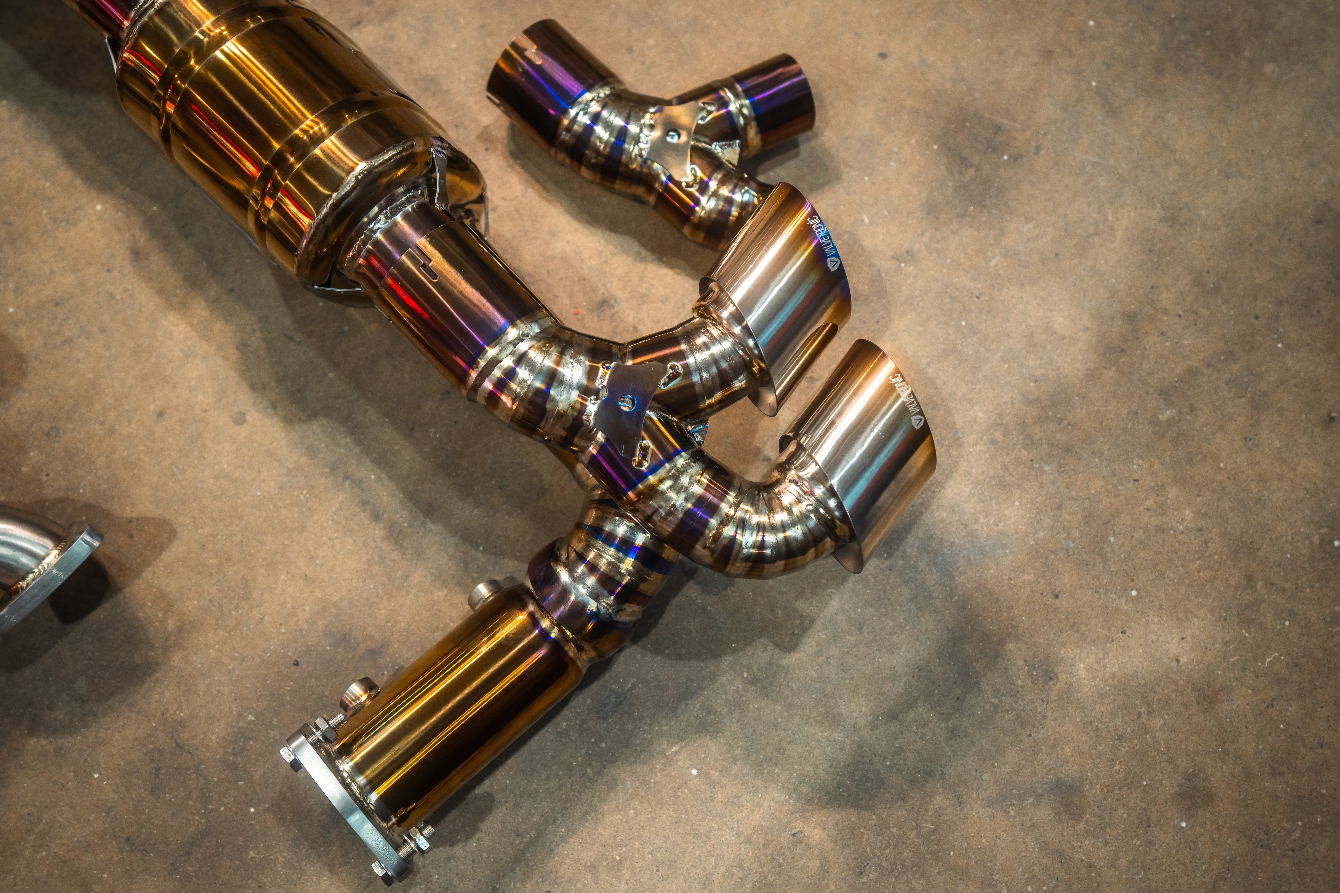 Valvetronic Valved Race Exhaust System for Porsche 911 Turbo 991.1 / 991.2 - Image 3