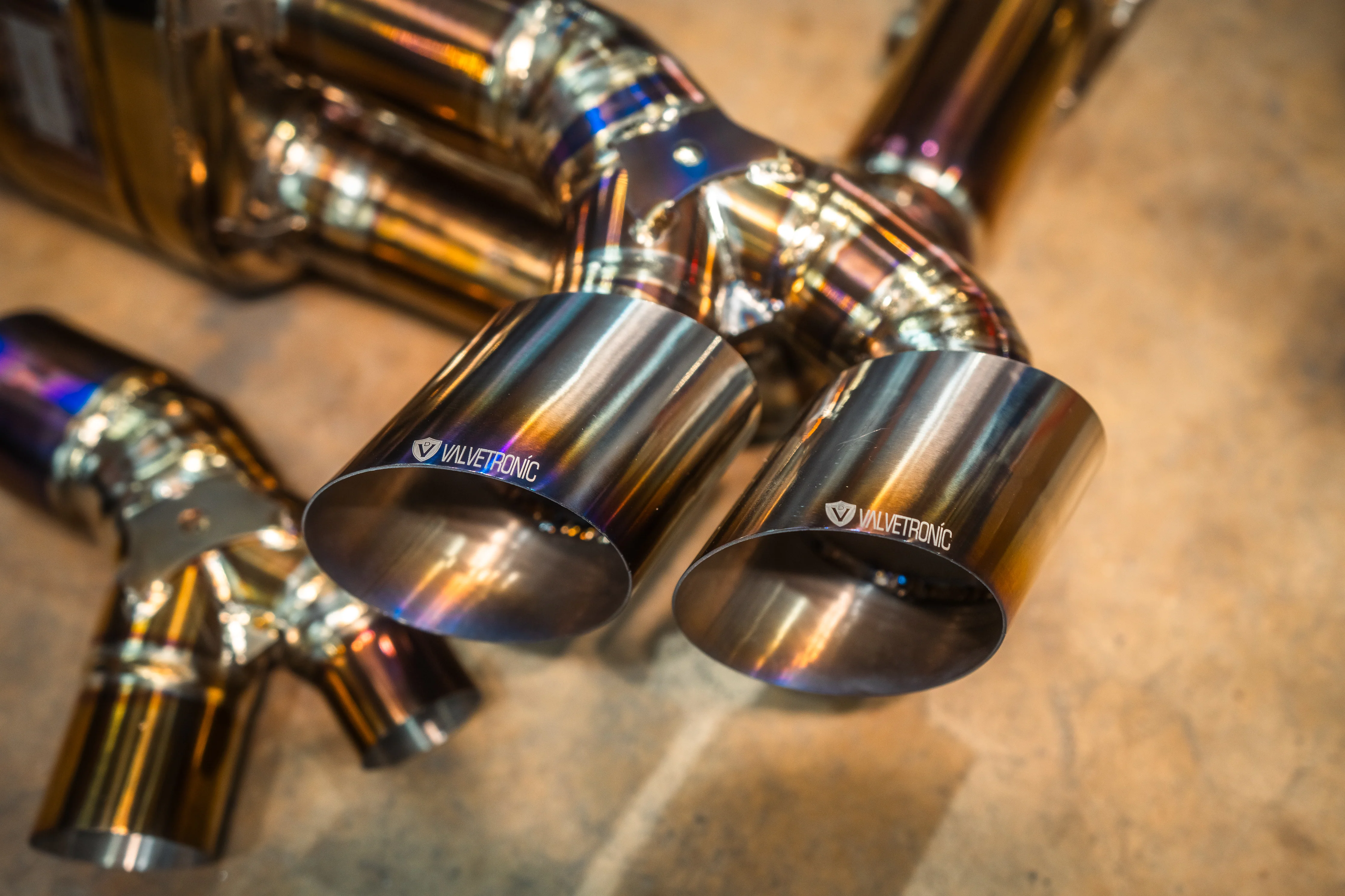 Valvetronic Valved Race Exhaust System for Porsche 911 Turbo 991.1 / 991.2 - Image 4