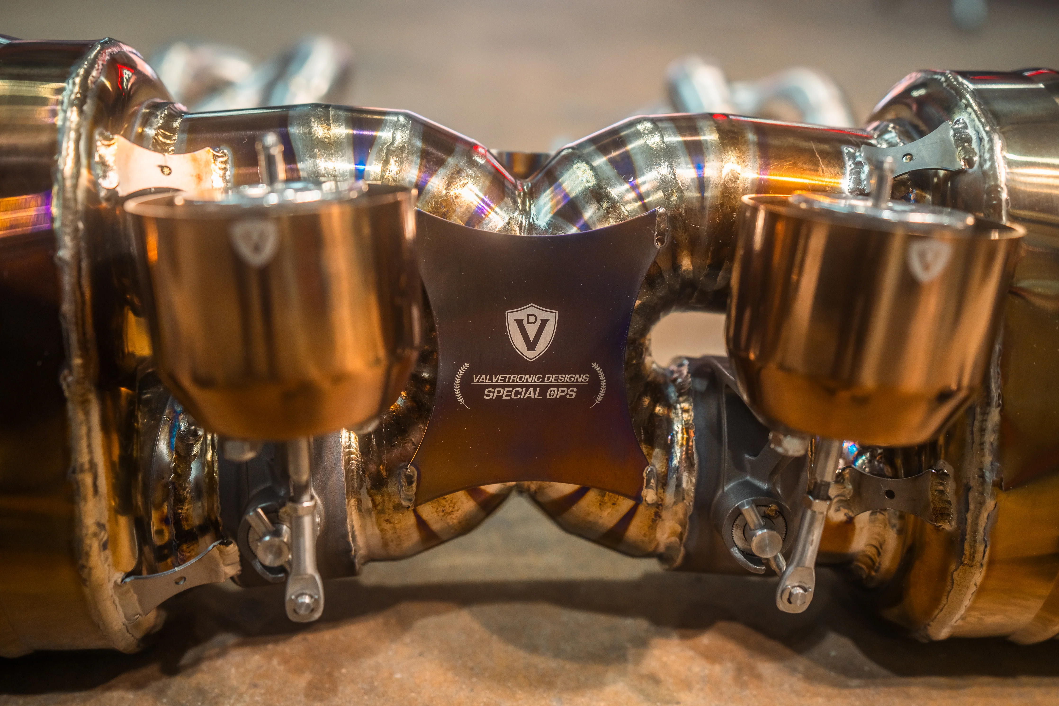 Valvetronic Valved Race Exhaust System for Porsche 911 Turbo 991.1 / 991.2 - Image 5