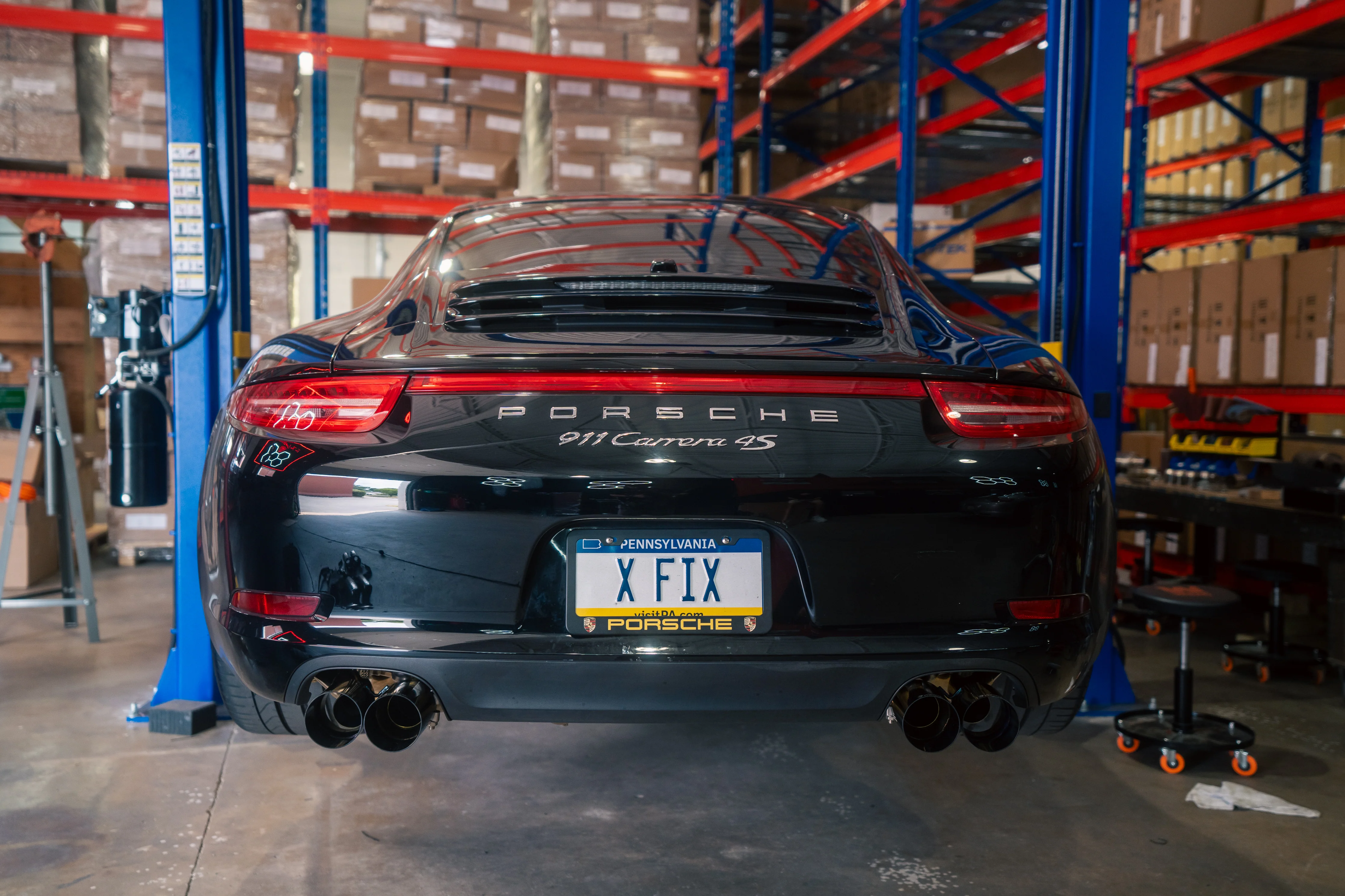 Valvetronic Valved Sport Exhaust System for Porsche 911 Carrera / S / GTS (991.1) - Image 23