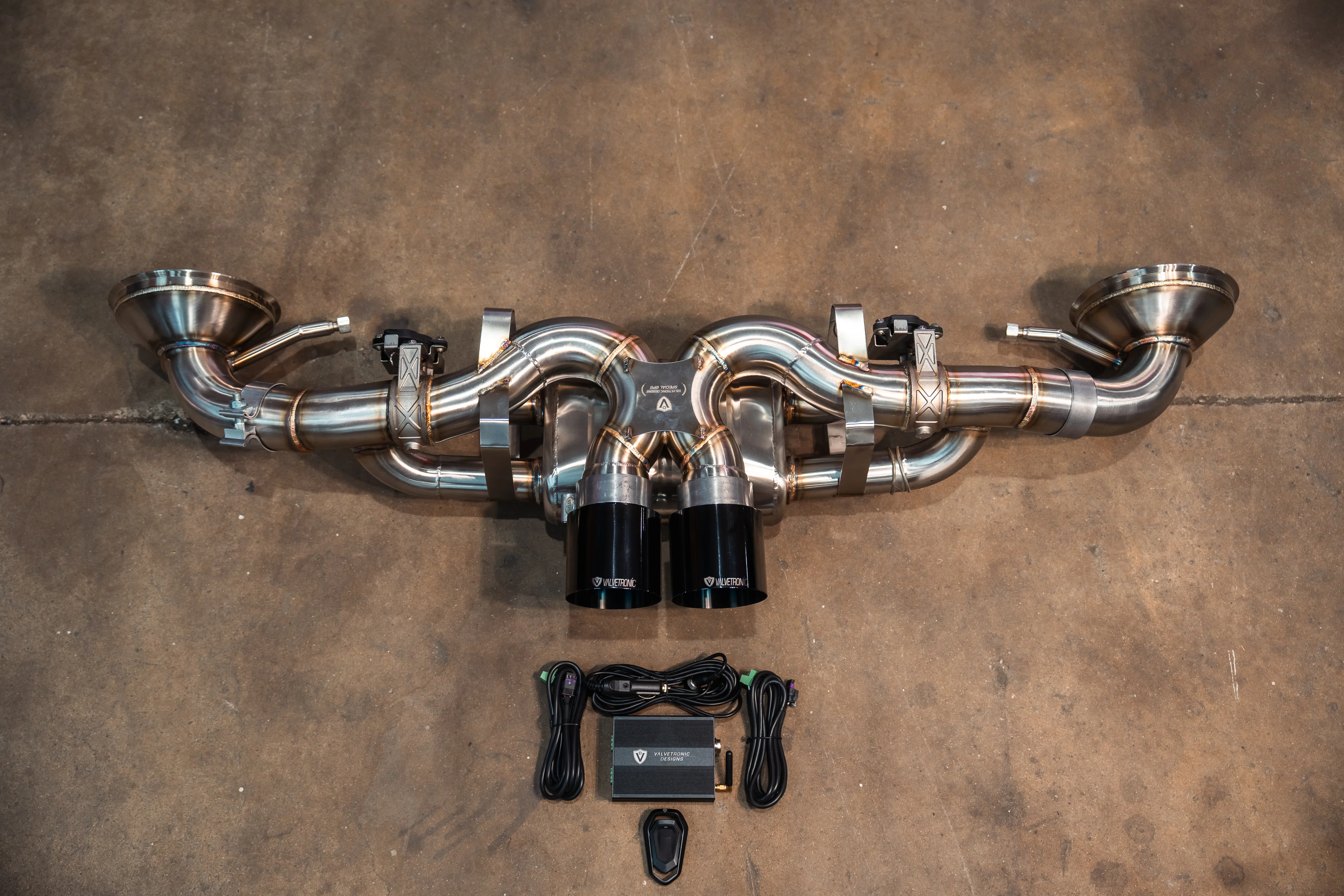 Valvetronic Valved Sport Exhaust System for Porsche 992 GT3/RS - Image 4