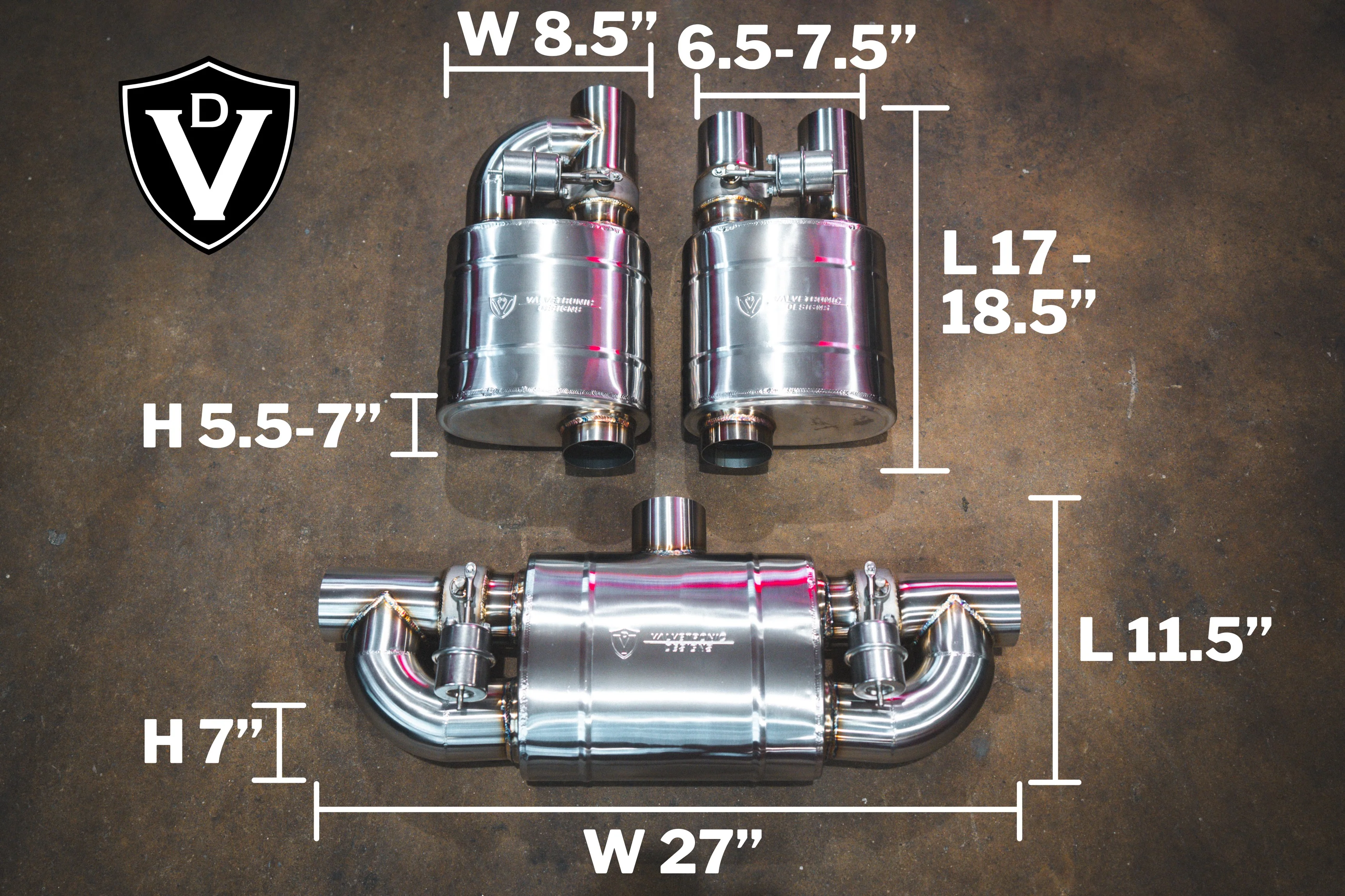 UNIVERSAL VALVED MUFFLER KIT - Image 14