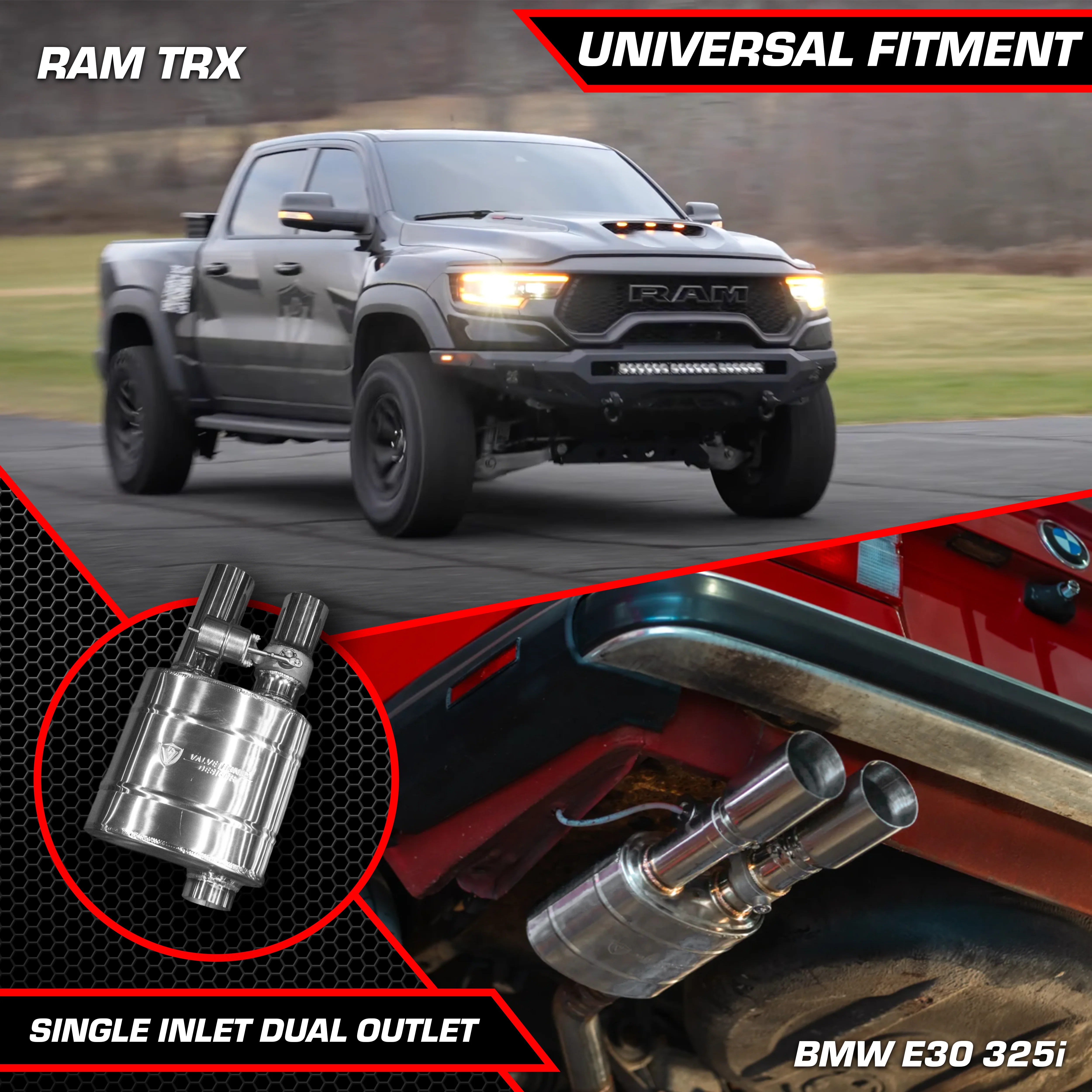 Truck/SUV Valved Muffler Kit - Image 6