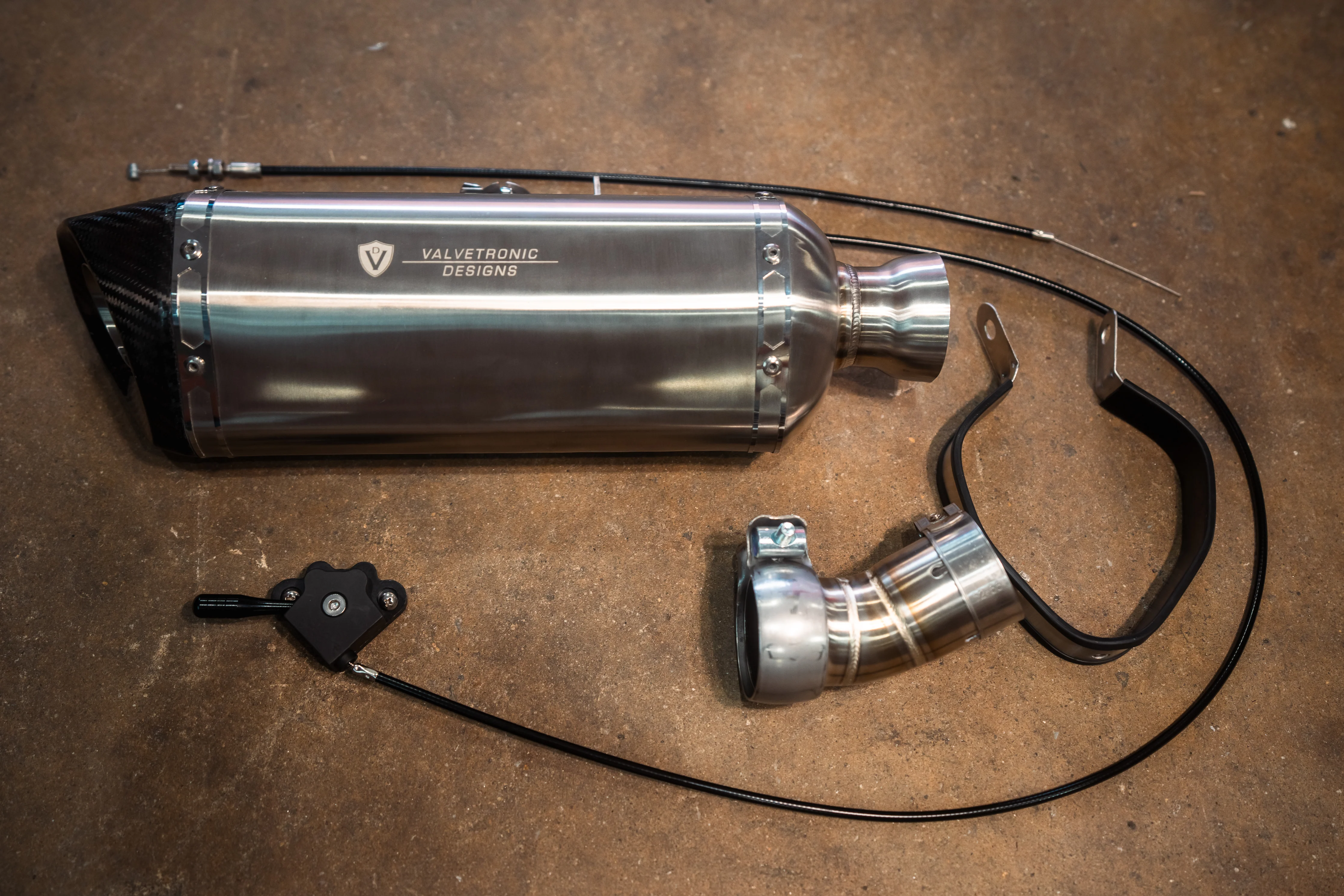 Valvetronic Motorcycle Valved Muffler - Image 17