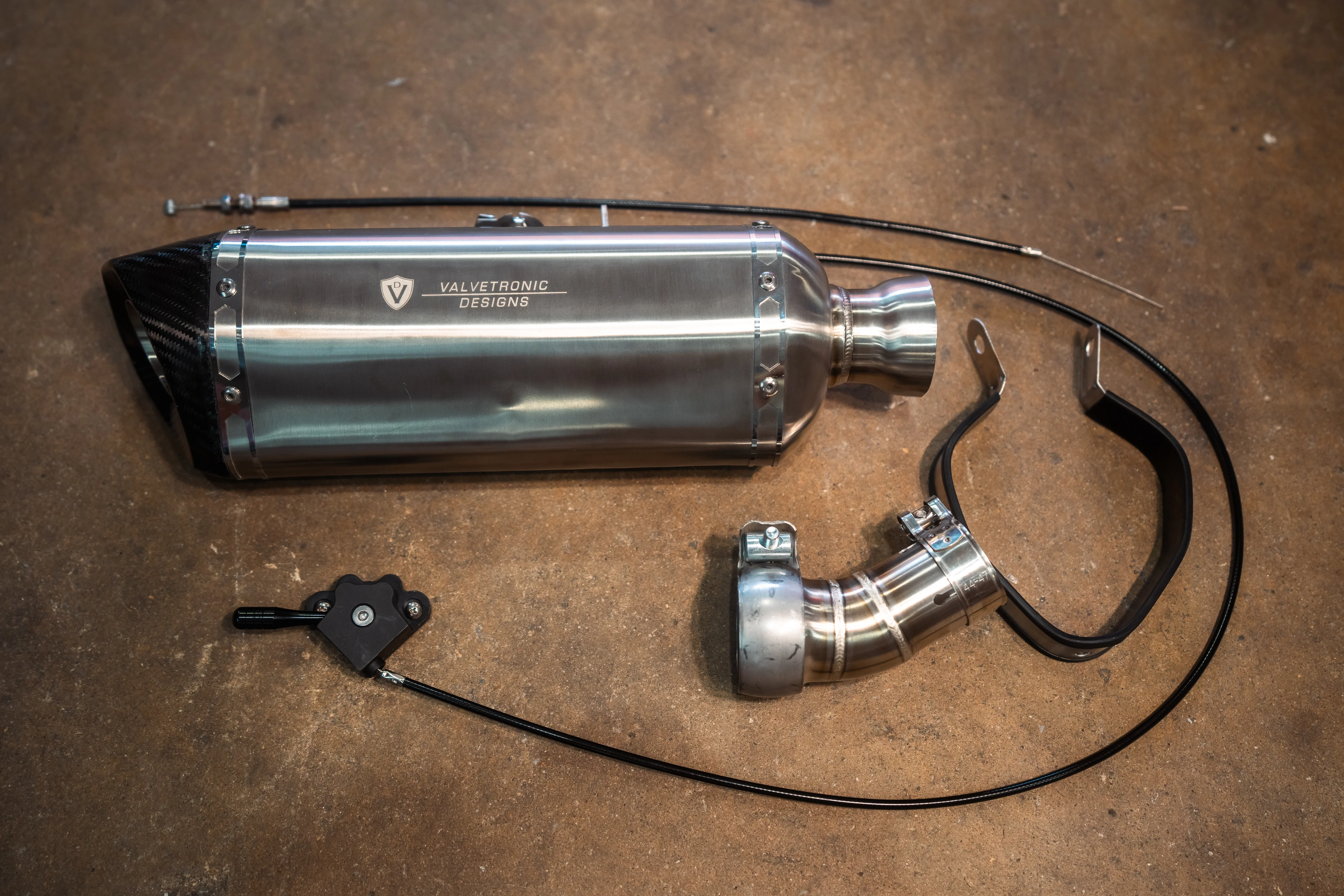 Valvetronic Motorcycle Valved Muffler - Image 19