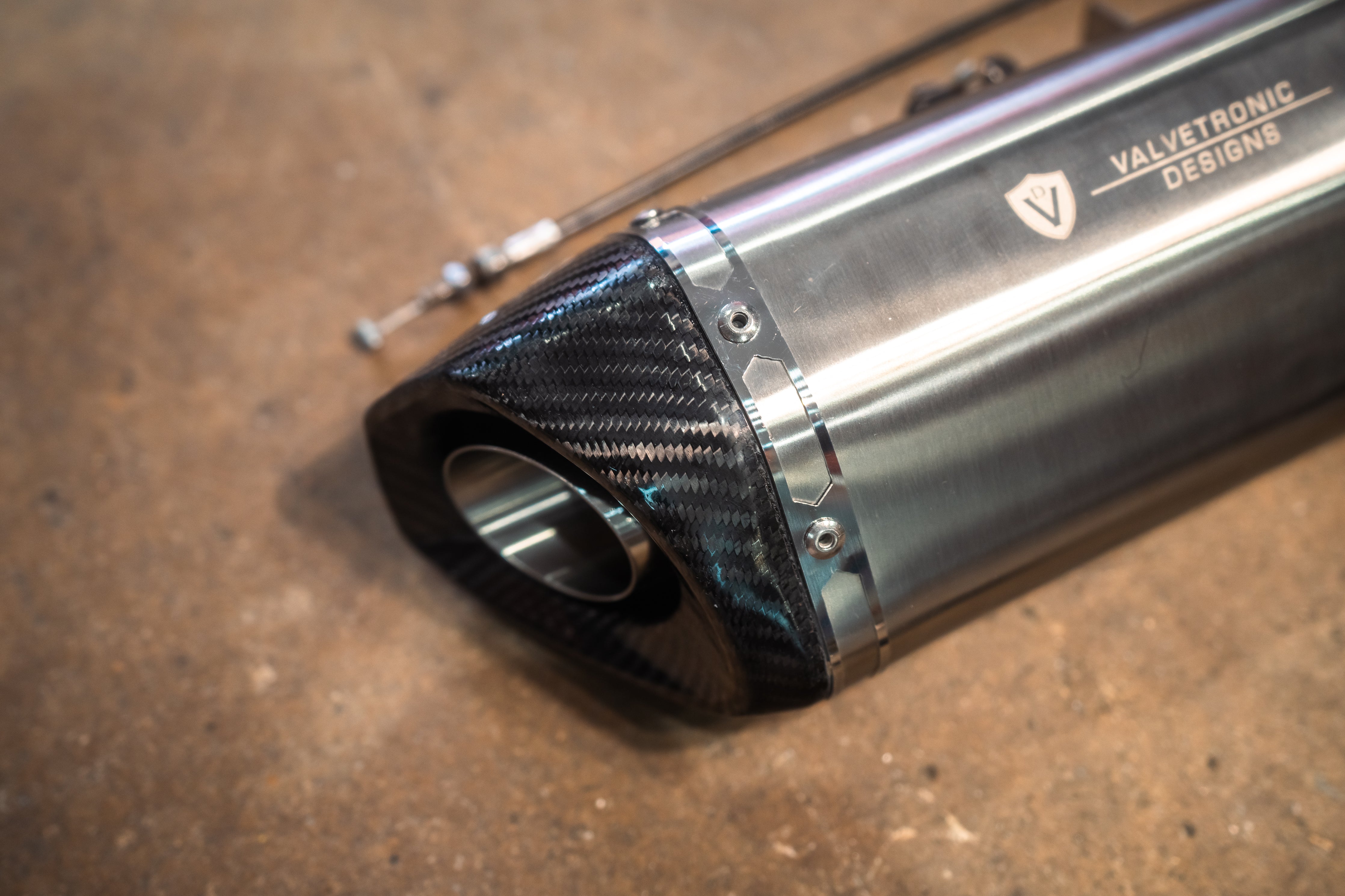Valvetronic Motorcycle Valved Muffler - Image 6