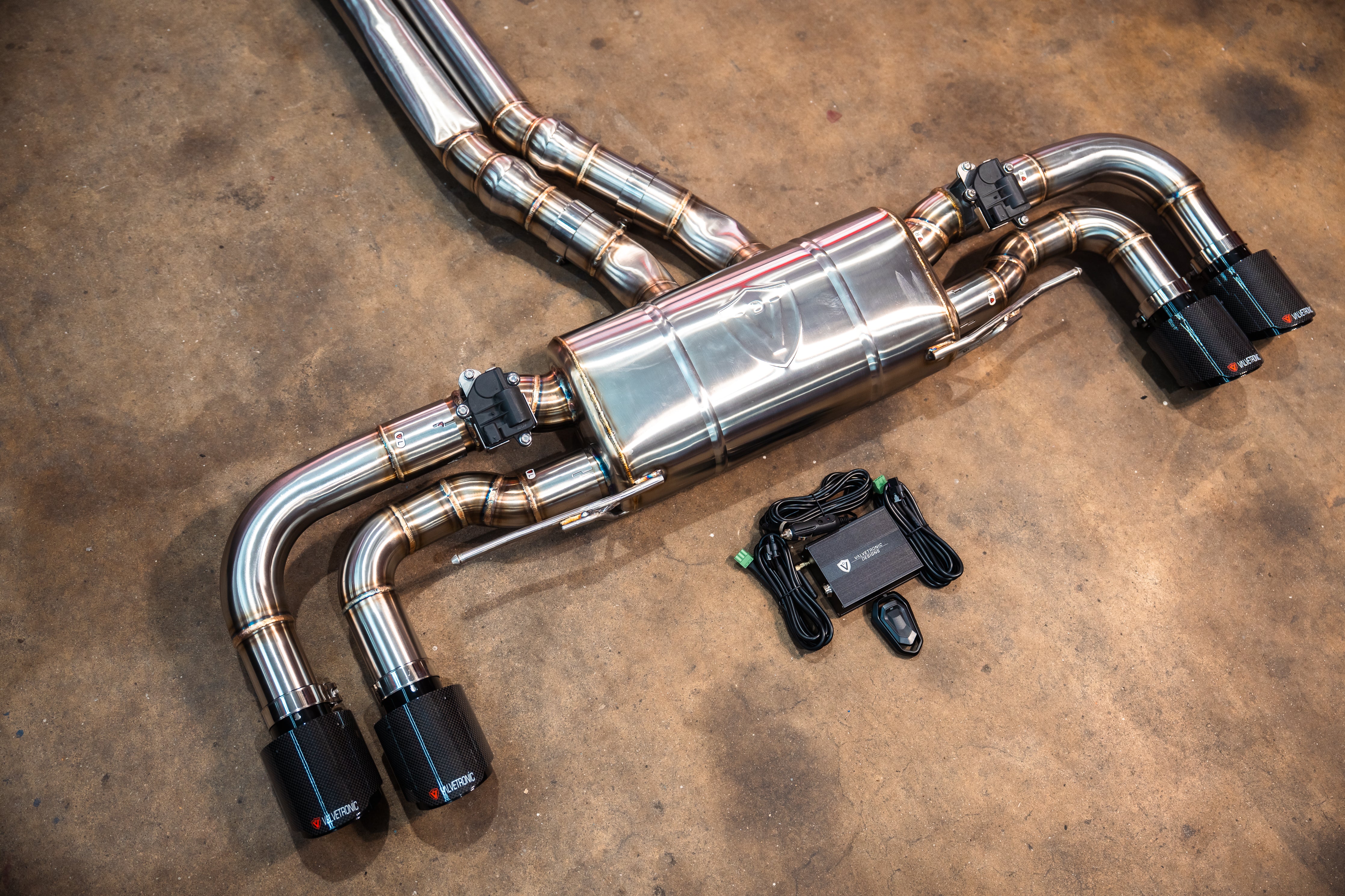 Valved Sport Exhaust System for Porsche 9Y0 Cayenne - Image 21