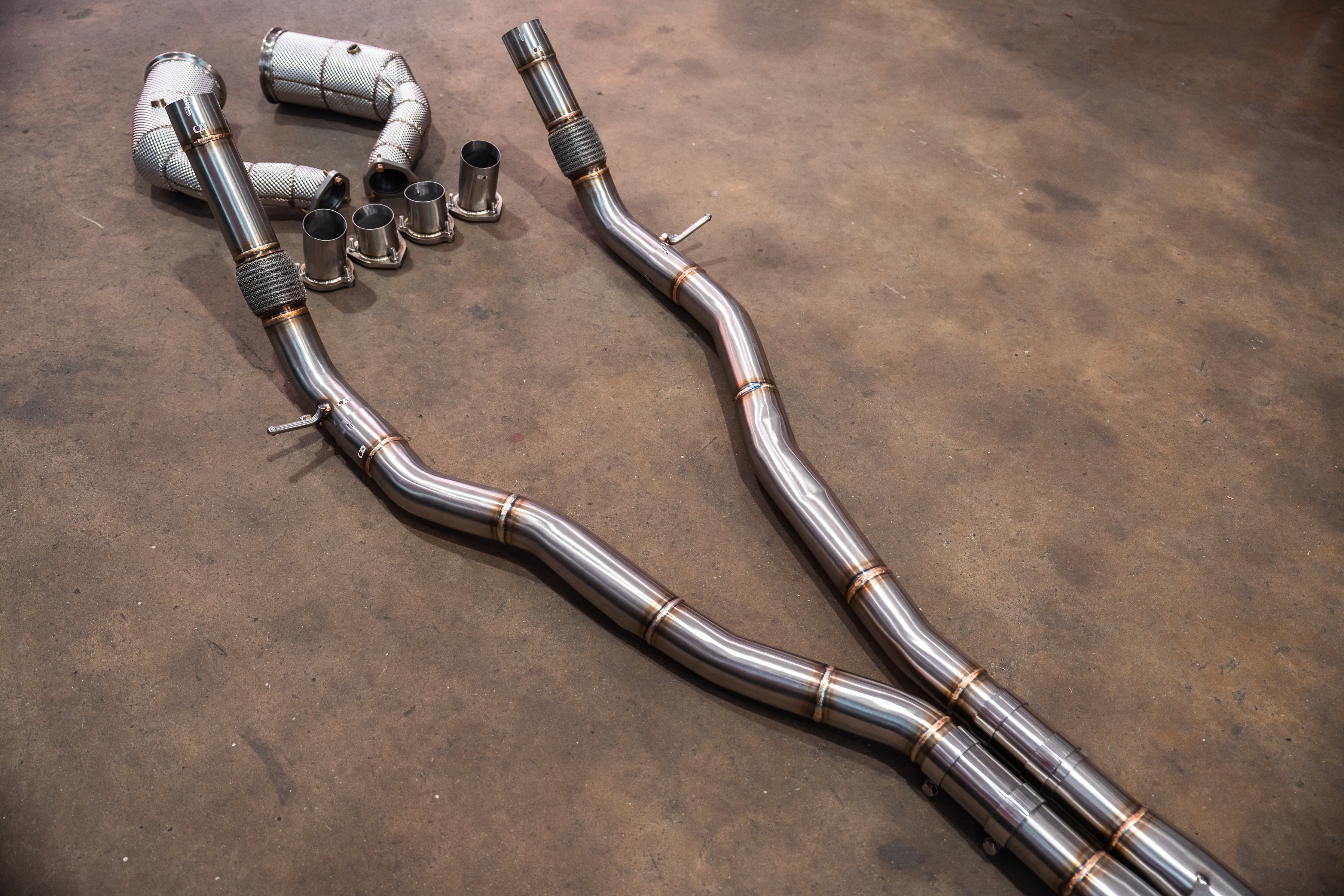 Valved Sport Exhaust System for Porsche 9Y0 Cayenne - Image 3